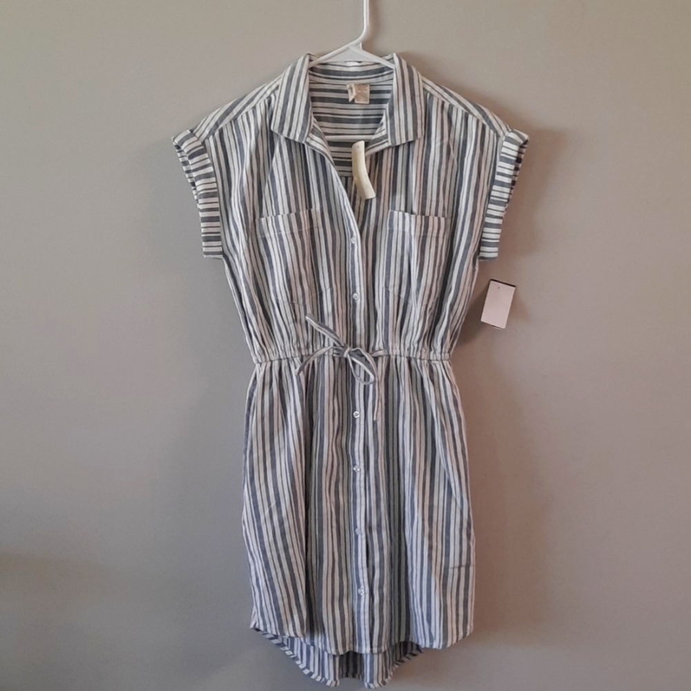 NWT Japna cotton stripe dress